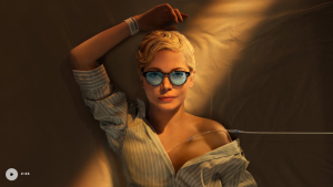 Hulu Dying for Sex メインビジュアル モリー ベッド 点滴